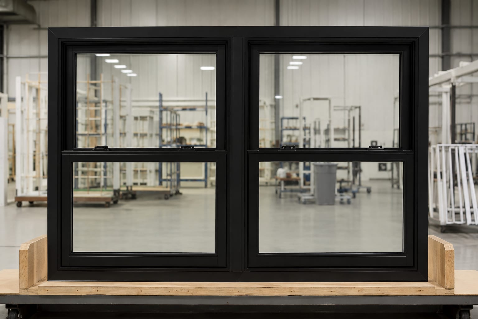 The Robinson window factory in Farmers Branch, Texas
